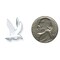 Sterling Silver Bird Charm Pendant Jewelry FindingKing 22mm x 17mm